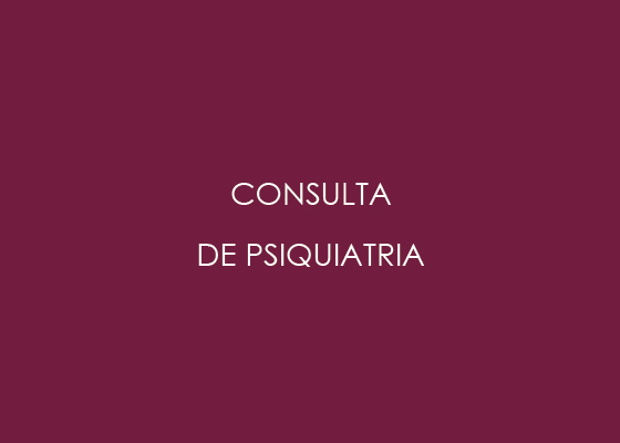 SERVICIOS CONSULTA DE PSIQUIATRÍA